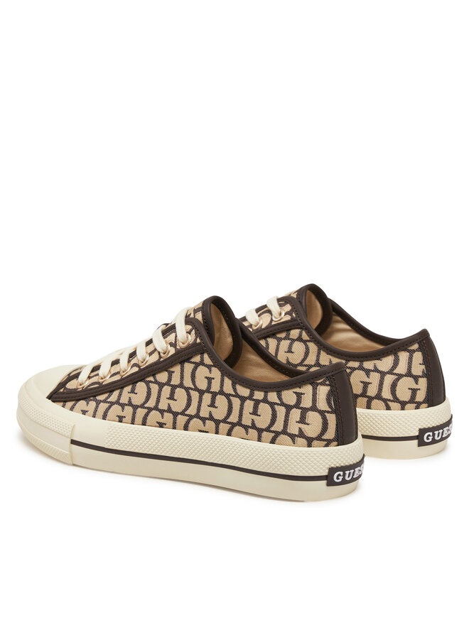 Guess Trampki Guess FLPCAR FAL12 Brązowy