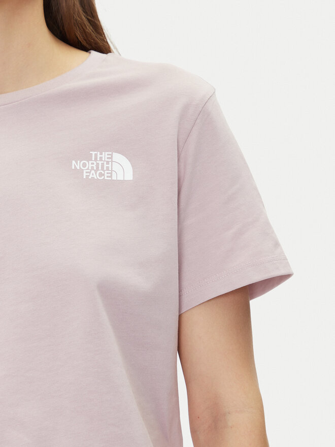 The North Face The North Face T-shirt NF0A87U40SO1 Ružičasta Oversize