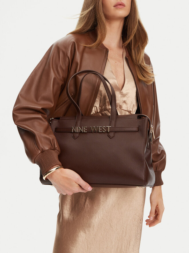 Nine West Ročna torba Nine West EO-Manhattan-Muse-I-LX10192 Rjava