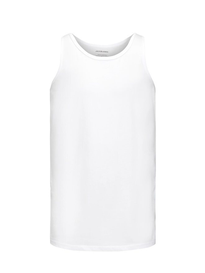 Jack&Jones Jack&Jones Set 2 majic brez rokavov Basic 12133910 Bela Regular Fit