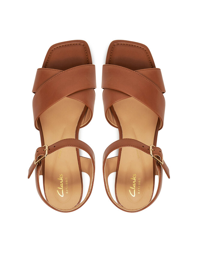 Clarks Sandale Clarks Serina35 Cross 26181346 Smeđa