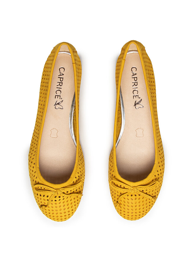 Ballerina Donna CAPRICE 9-9-22101-20 | Larghezza G, Tacco Basso, Memory Foam, Comode Ed Eleganti