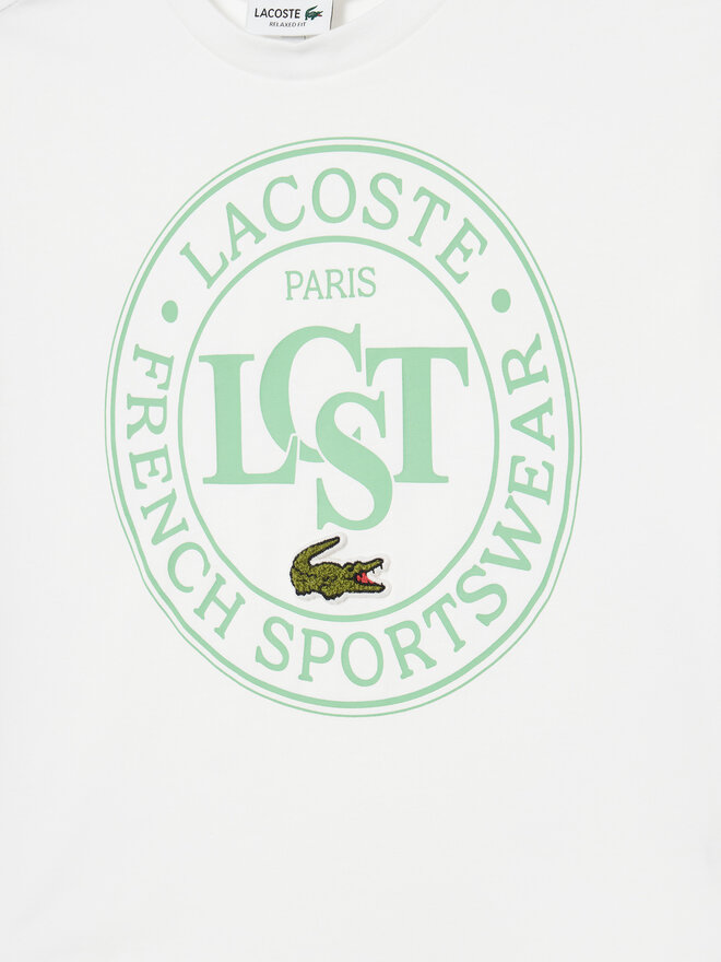 Lacoste Lacoste Camiseta TJ2463 Blanco Regular Fit