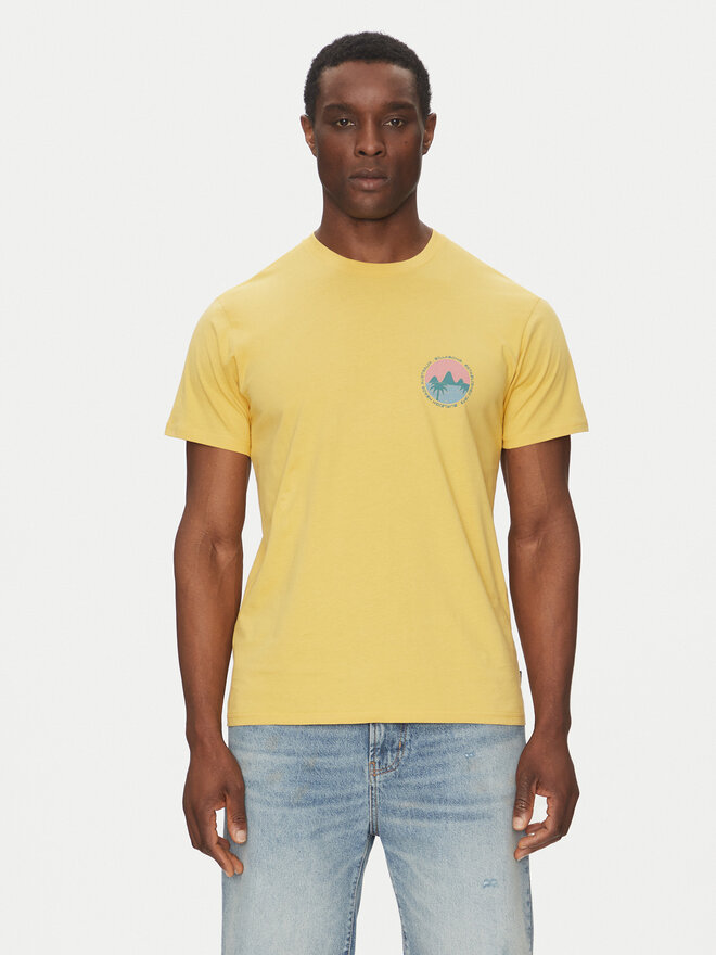 Billabong Billabong Marškinėliai Brightness Ss EBYZT00306 Geltona Regular Fit