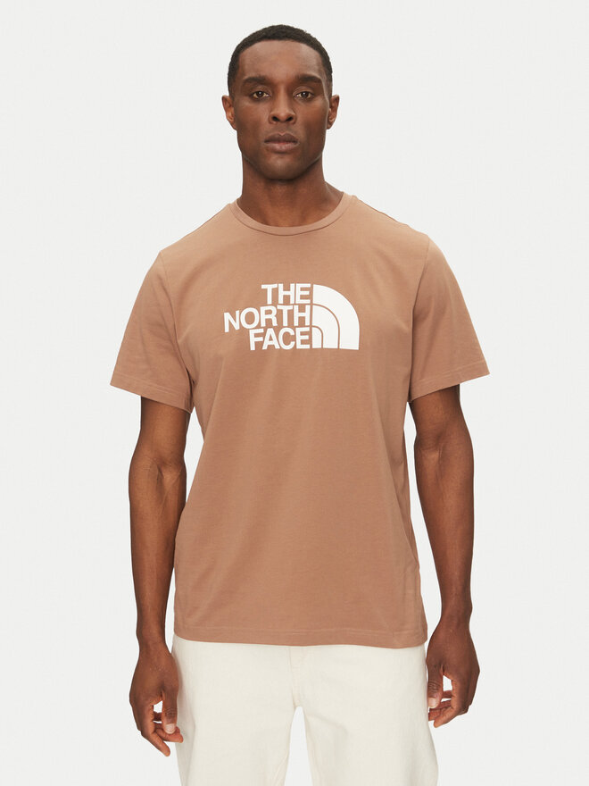The North Face The North Face Majica Easy NF0A8A6C Rjava Regular Fit