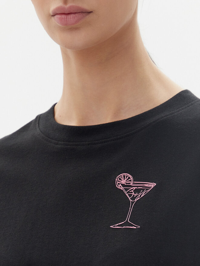 BOSS BOSS Camiseta C_Eboyfriend_4 50540441 Negro Oversize