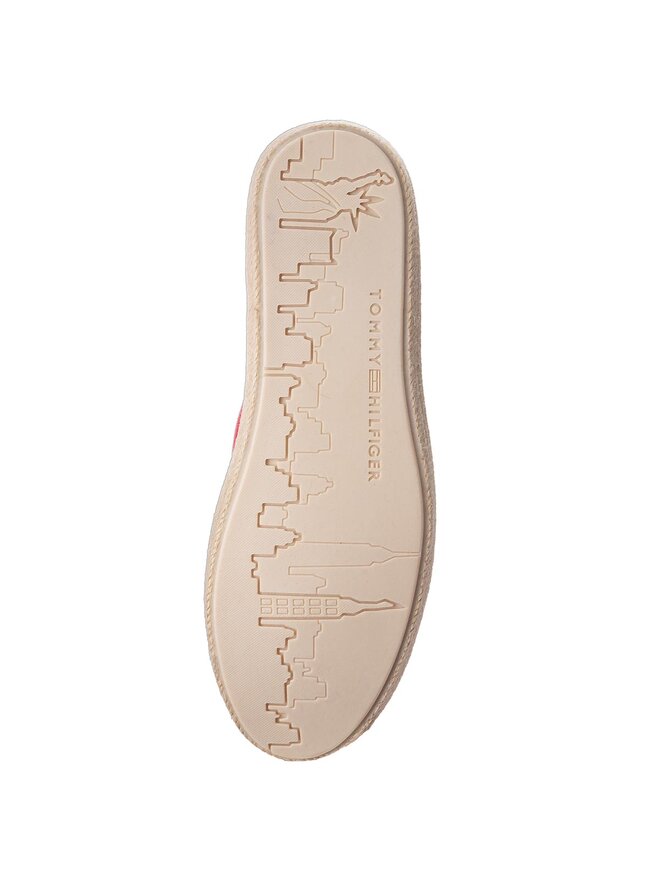 Tommy Hilfiger Espadrilles Tommy Hilfiger Easy Summer Slip On FM0FM00569 Rot