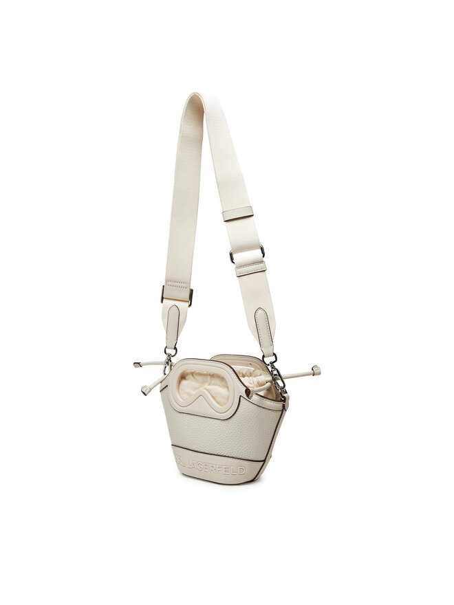 KARL LAGERFELD Táska KARL LAGERFELD A2W30046 Ekru