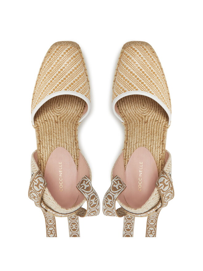 Coccinelle Espadrile Coccinelle E4 SRK 32 01 01 Bež