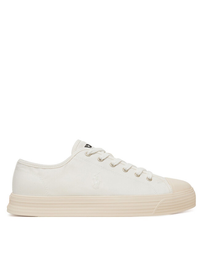 Polo Ralph Lauren Sneakers aus Stoff Polo Ralph Lauren Ayers Low Pp 809971290001 Weiß