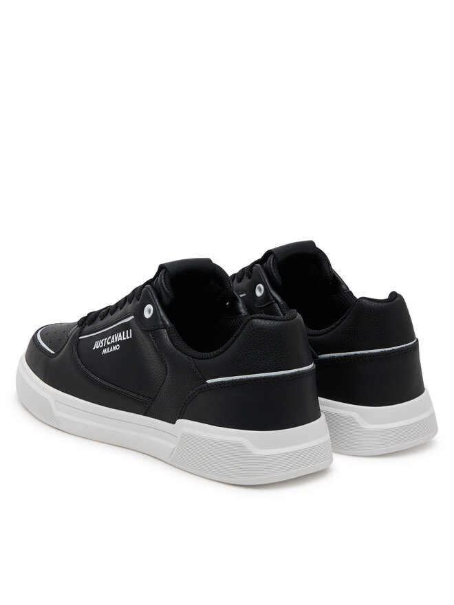 Just Cavalli Sneakersy Just Cavalli 78QA3SB2 ZPA91 Čierna