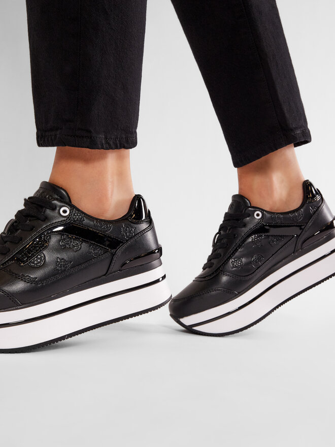 Guess Sneakers Guess Hansin FL5HNS PEL12 Schwarz