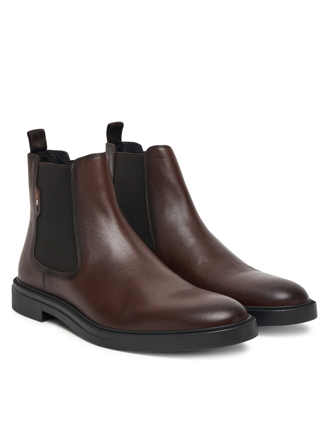 BOSS Klassische Stiefeletten BOSS Calev 50552527 Braun