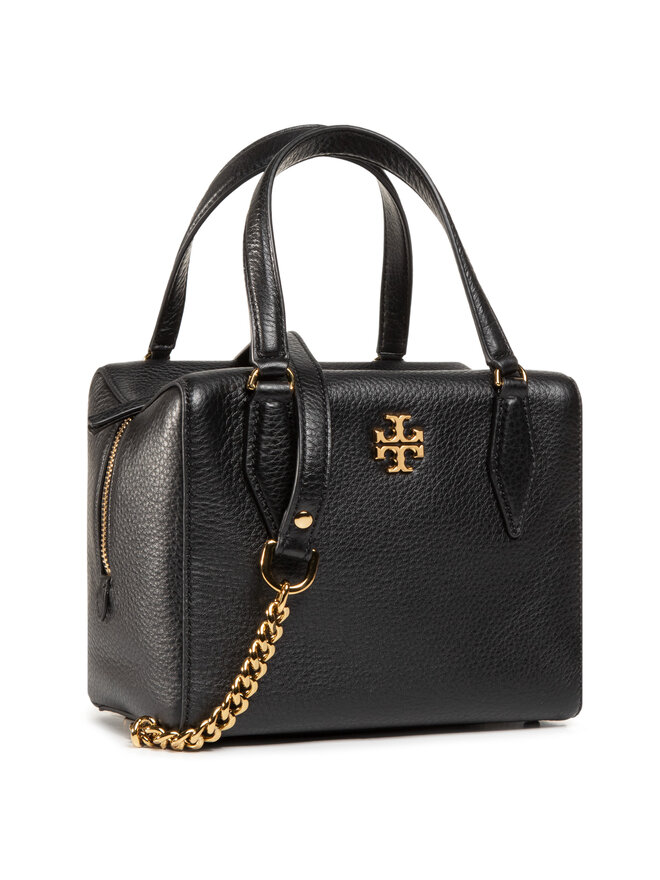 Torebka Tory Burch Kira Pebbled Small Satchel 76958 Czarny eobuwie .pl