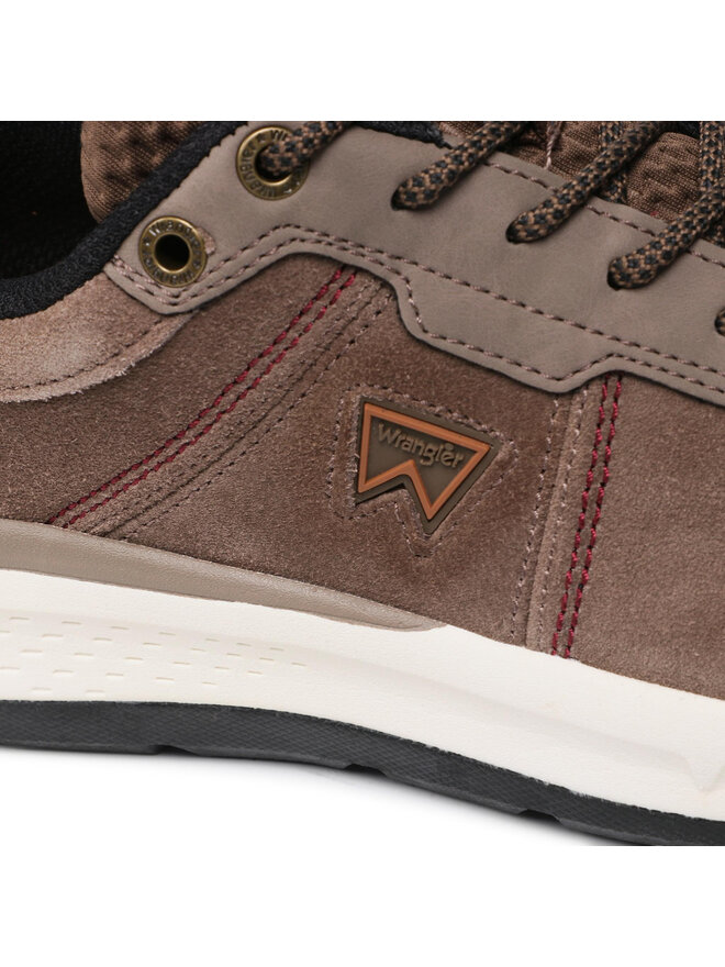 Wrangler Сникърси Wrangler Pioneer Suede WM12131A Кафяв