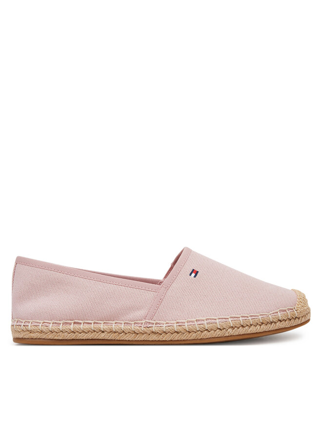 Tommy Hilfiger Espadrilles Tommy Hilfiger Flag Canvas Espadrille FW0FW08541 Rosa