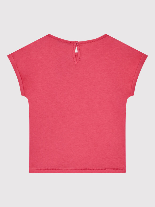 United Colors Of Benetton United Colors Of Benetton Póló 3096G102W Rózsaszín Regular Fit