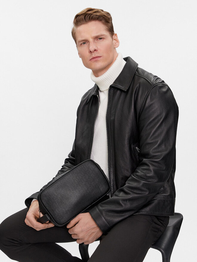 Jack&Jones Kozmetická taštička Jack&Jones 12247486 Čierna