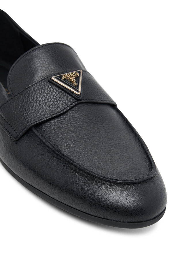 Guess Loaferke Guess FLTBAY LEA14 Črna