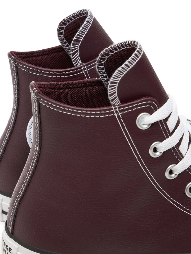 Converse Trampki Converse Chuck Taylor All Star Faux Leather A08639C Brązowy