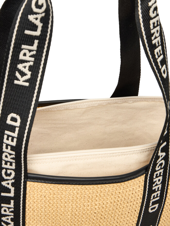 KARL LAGERFELD Handtasche KARL LAGERFELD A1W46074 Beige