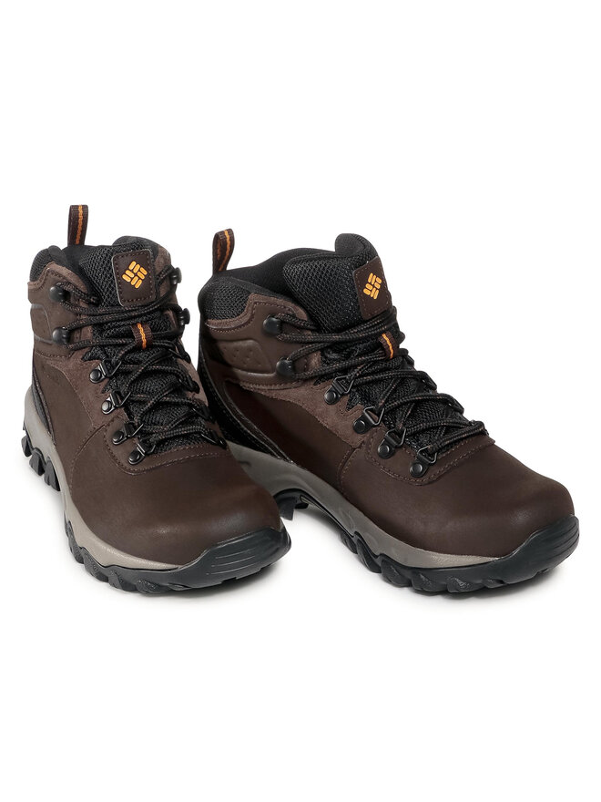 Columbia NEWTON RIDGE PLUS II WATERPROOF heren Hiking Shoe, Light Brown, Red Velvet, 40 EU
