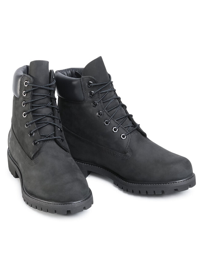 Timberland Schnürstiefeletten Timberland Premium 6 Inch Boot 10073/TB0100730011 Schwarz