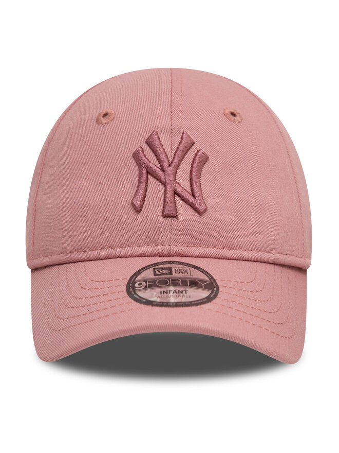 New Era Kepurė su snapeliu New Era Infant League Essential New York Yankees 9FORTY 60595487 Rožinė