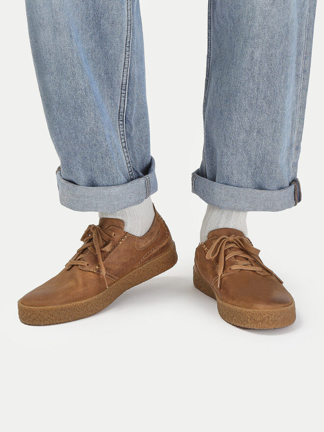 Снікерcи Clarks Streethill Lace 26174539 Коричневий | evzuttya.com.ua