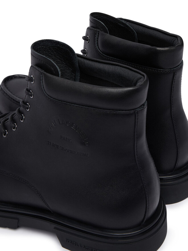 KARL LAGERFELD Schnürschuhe KARL LAGERFELD Koby Lug KL11846 Schwarz