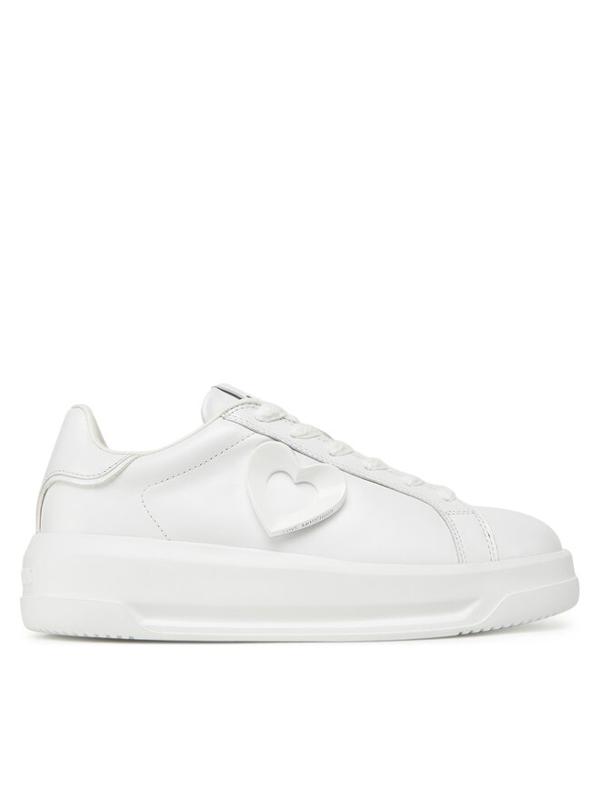 LOVE MOSCHINO Sneakersy LOVE MOSCHINO JA15545G0MIA410A Biały