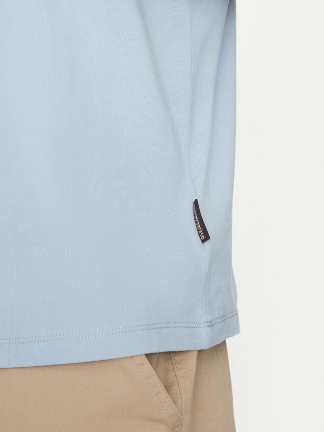 Napapijri Napapijri Polo Ealis NP0A4H8B Svijetloplava Regular Fit