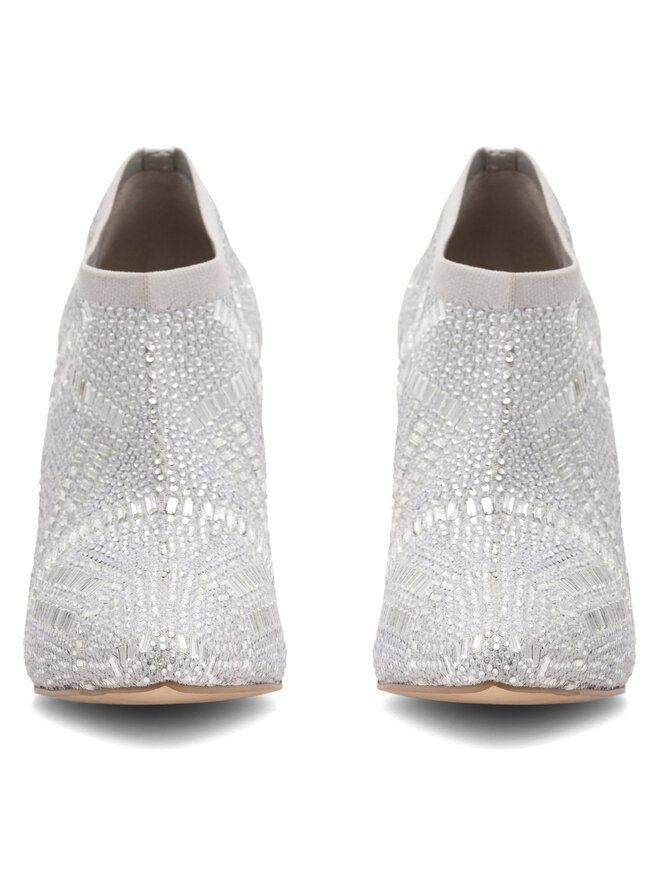 Nine West Zapatos hasta el tobillo Nine West MAJDY FF-1717 Plata