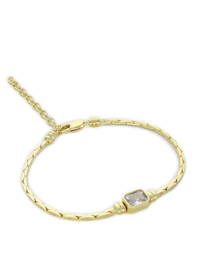 Luv AJ Гривна Luv AJ Camille Chain Bracelet FW22-B-CCB-G Златист