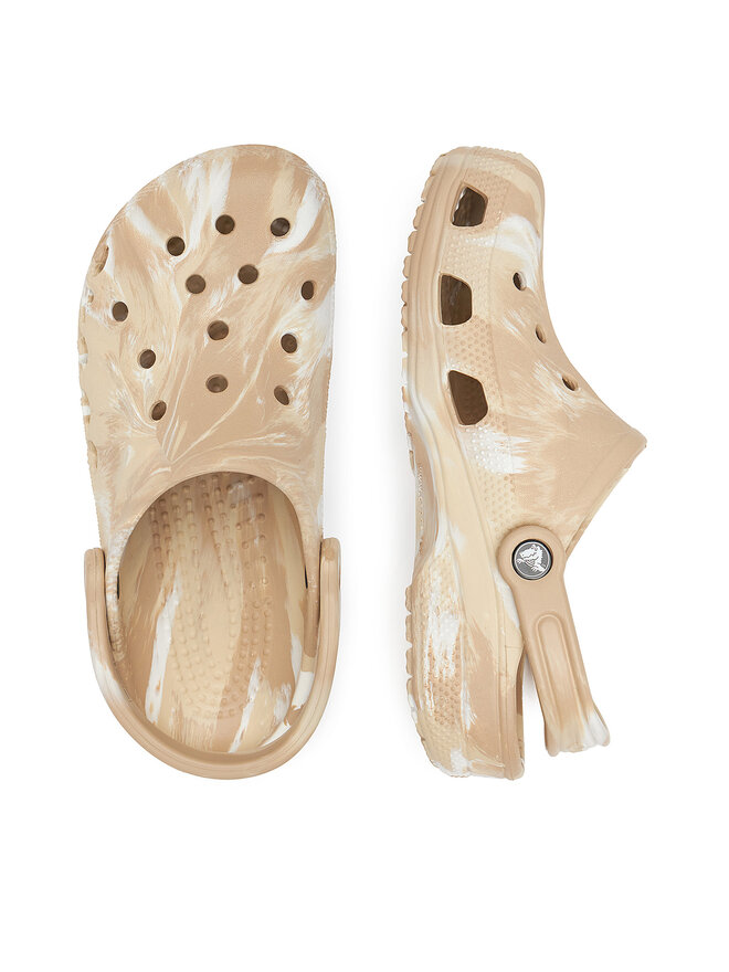Crocs Παντόφλες Crocs BAYA MARBLED CLOG 206935-2ZM Μπεζ