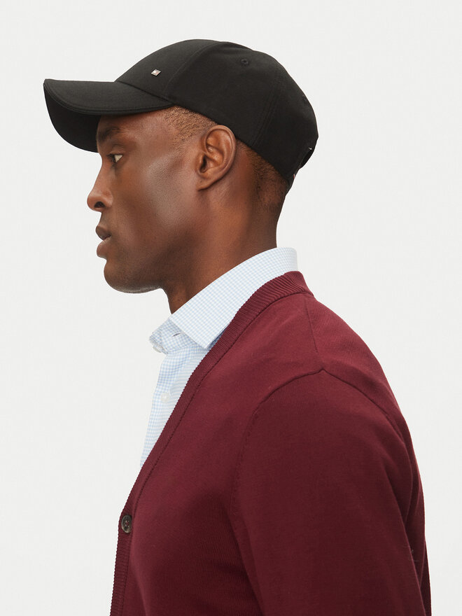 Tommy Hilfiger Cappellino Tommy Hilfiger Corp Flannel AM0AM13164 Nero