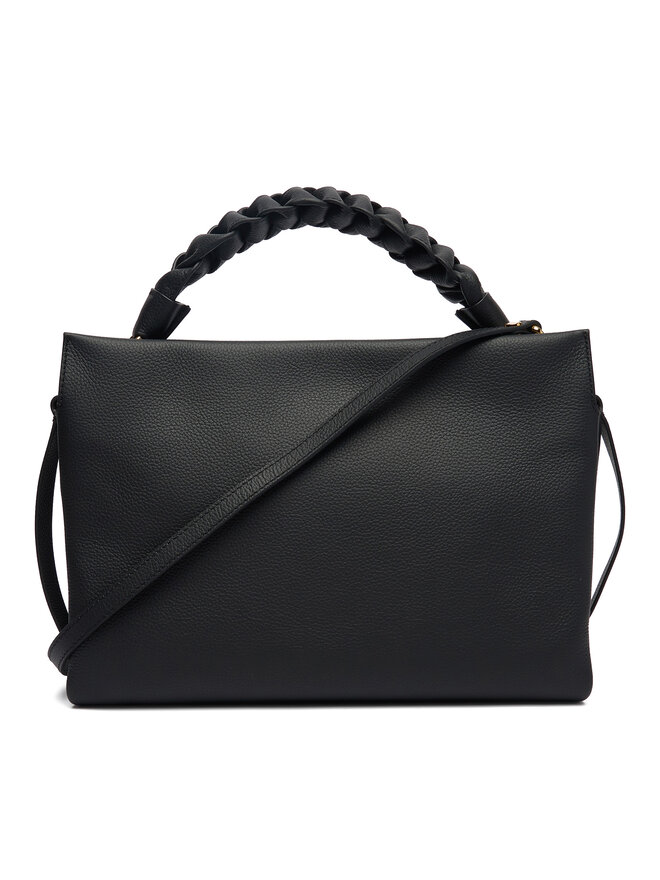 Coccinelle Handtasche Coccinelle M250 Boheme Grana Double E1 M50 19 02 01 Schwarz