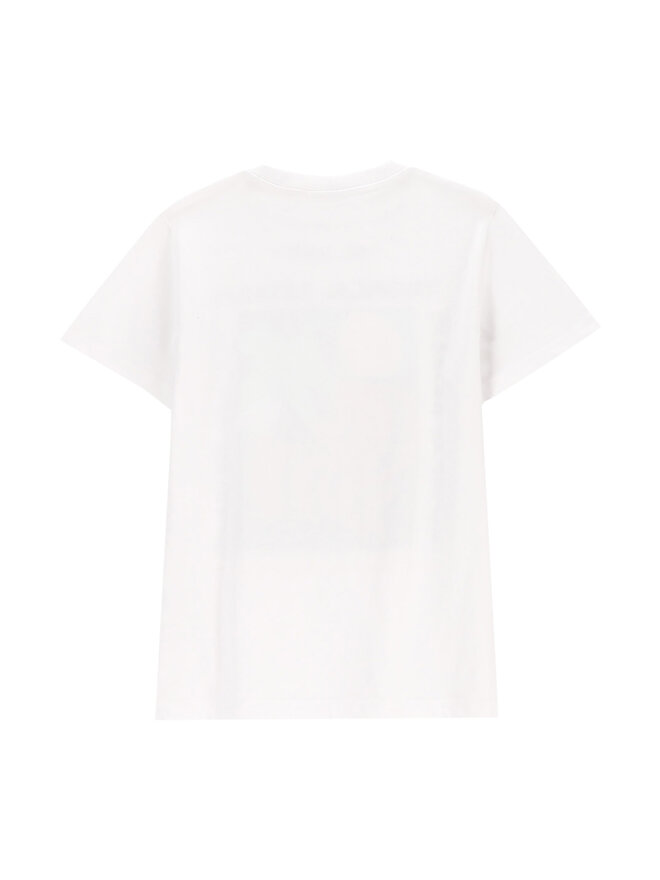 Coccodrillo Coccodrillo Camiseta WC5143205TBJ Blanco Regular Fit