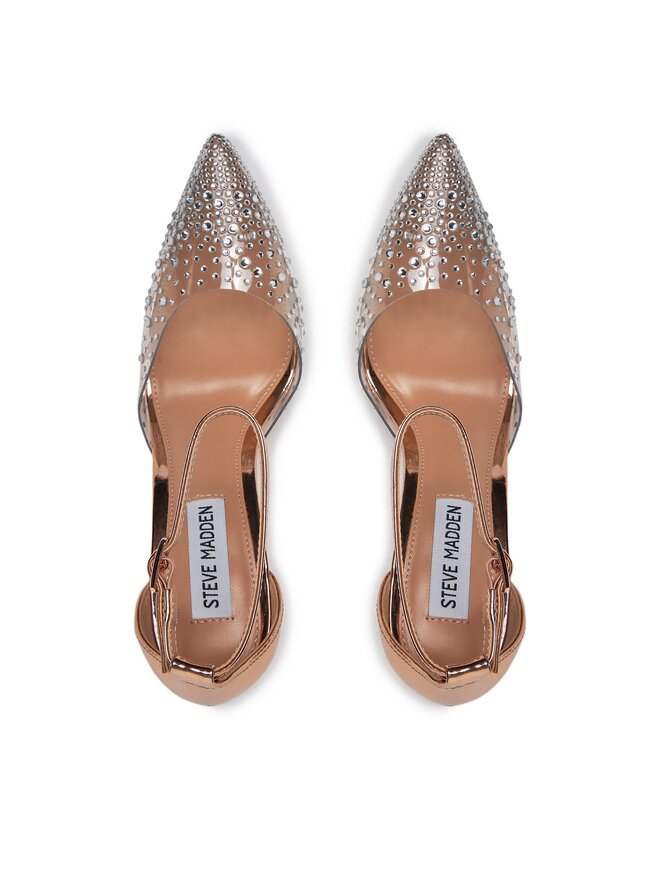 Steve Madden Обувки на ток Steve Madden Ravaged Sandal SM11002564 SM11002564-686 Розов