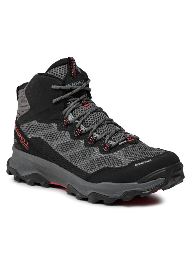 Merrell Pārgājienu apavi Merrell Spee Strike Mid Wp J066877 Pelēks