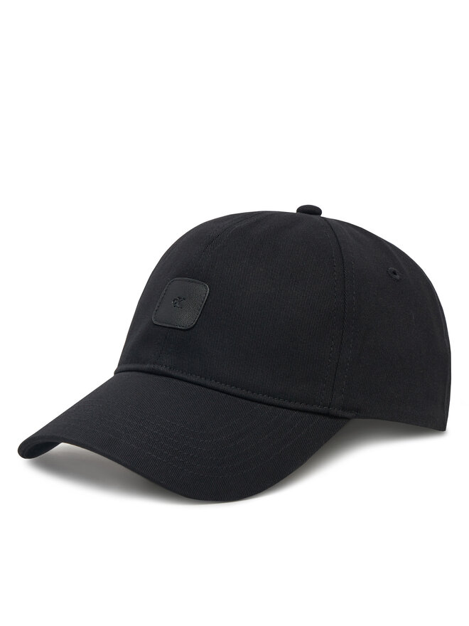Calvin Klein Jeans Cappellino Calvin Klein Jeans Mono Leather Patch Twill Cap LV04K5052G Nero