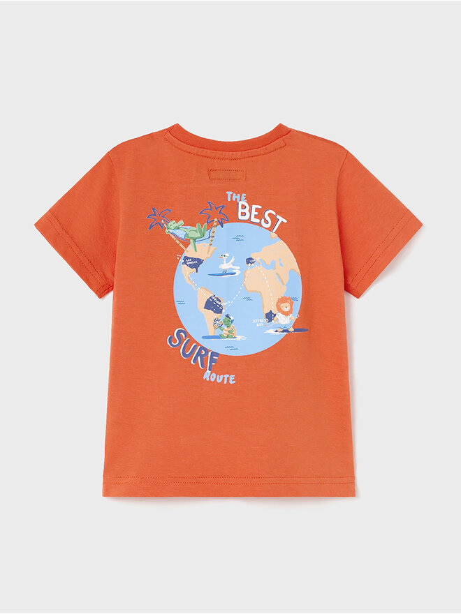 Mayoral Mayoral Футболка 1019 Оранжевий Regular Fit