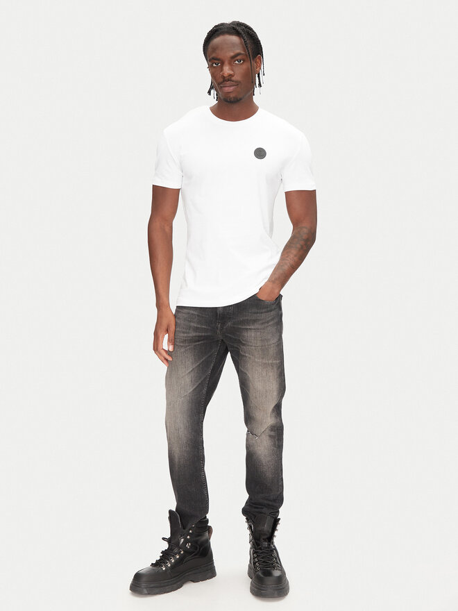 Just Cavalli Just Cavalli T-Shirt 78OAHT12 Weiß Slim Fit