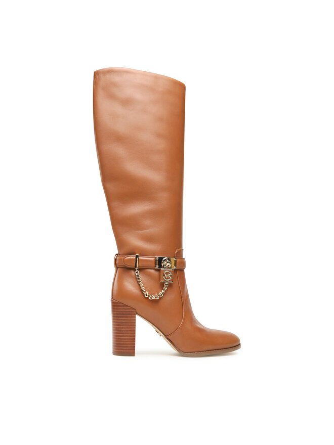 Botas altas MICHAEL Michael Kors Hamilton Heeled Boot 40F3HAHB5L Marron zapatos.es