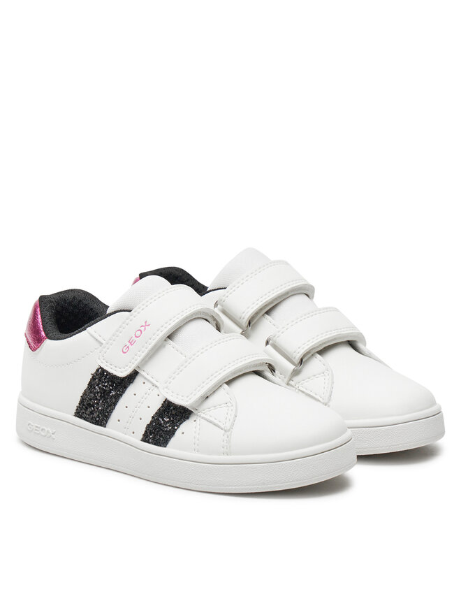 Geox Sneakersy Geox J Eclyper Girl J45LRA 000BC C0404 S Biela