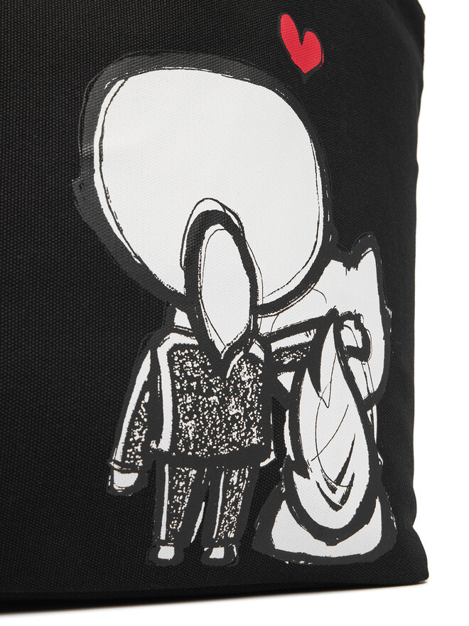 KARL LAGERFELD Torbica KARL LAGERFELD B1W50052 Crna