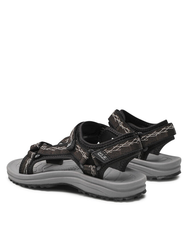 Jack Wolfskin Sandały Jack Wolfskin Wave Breaker W 4050291 Czarny