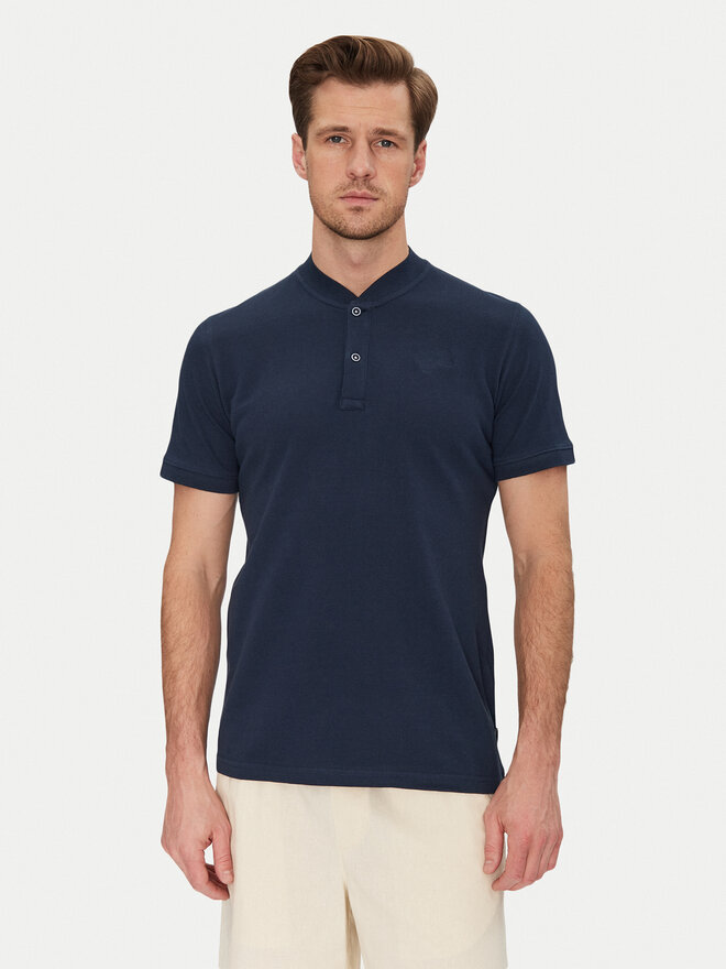 Blend Blend Polo majica 20717858 Mornarsko modra Regular Fit