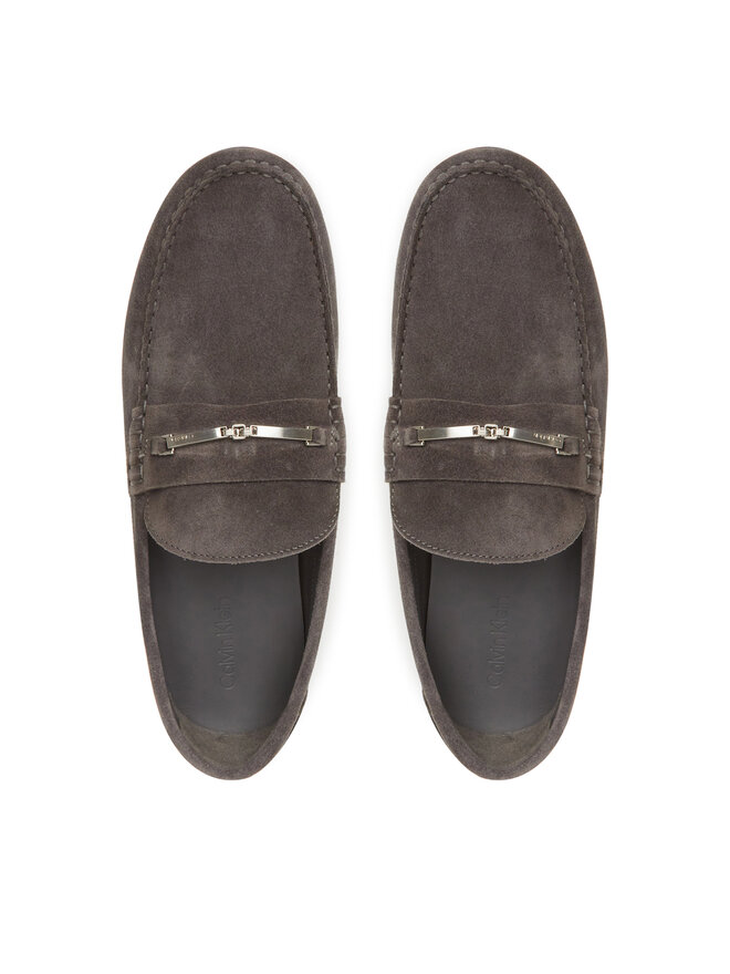 Calvin Klein Мокасини Calvin Klein Driver W/ Ny Bit Sue HM0HM01759 Сірий