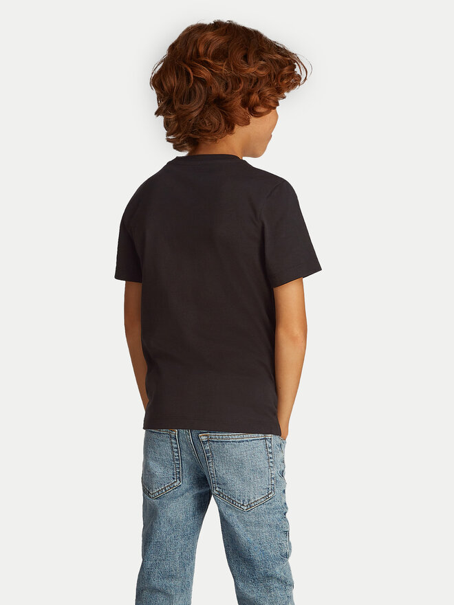 Calvin Klein Jeans Calvin Klein Jeans Футболка Good Level IB0IB02456 Чорний Regular Fit
